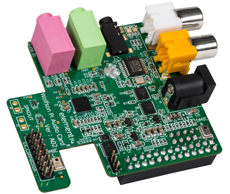 Audio Card Wolfson Raspberry