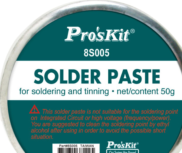 pasta soldar